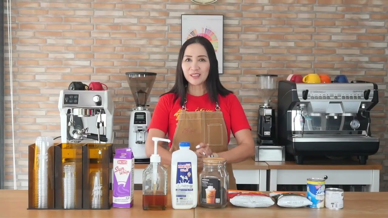 HOW TO BREW THAI TEA USING ESPRESSO MACHINES  - 3 WAYS