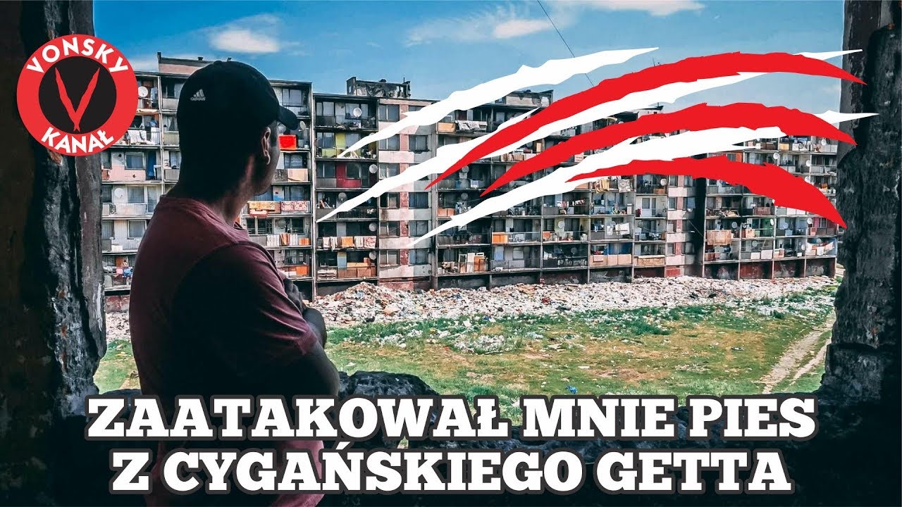 ZAATAKOWAŁ MNIE PIES Z CYGAŃSKIEGO GETTA! [4k]