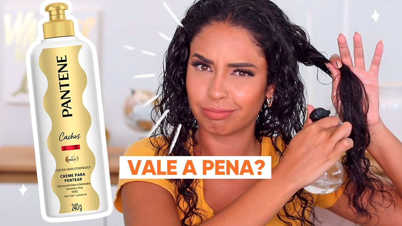 TESTEI O CREME PANTENE CACHOS - FINALIZAÇÃO E DAY AFTER | JULIANA LOUISE