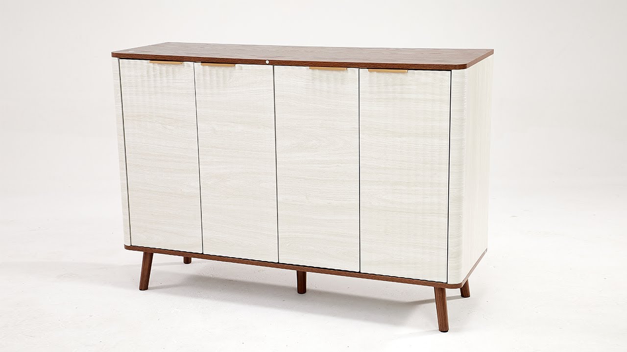 How to Assemble the Fluted Sideboard Cabinet