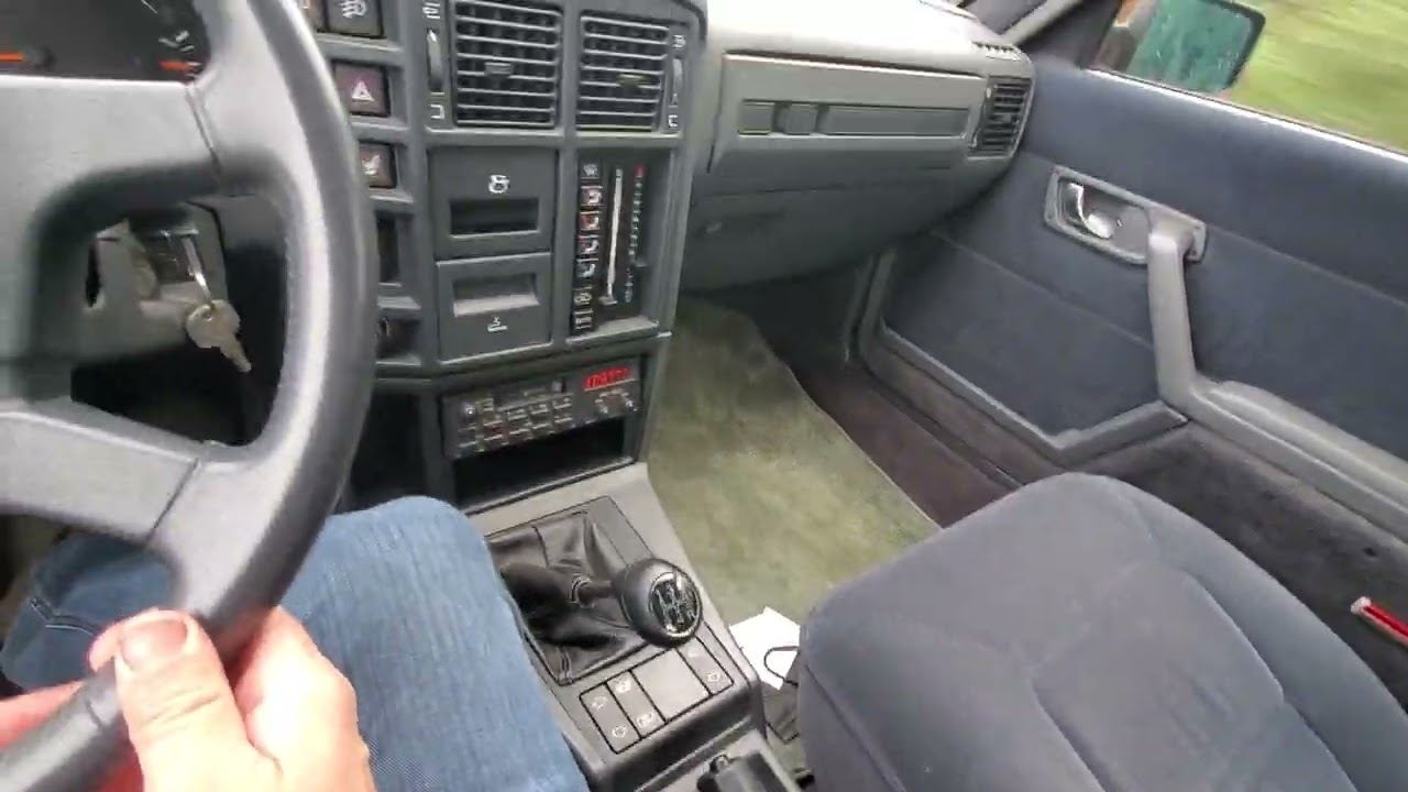 1987 505 STI driving