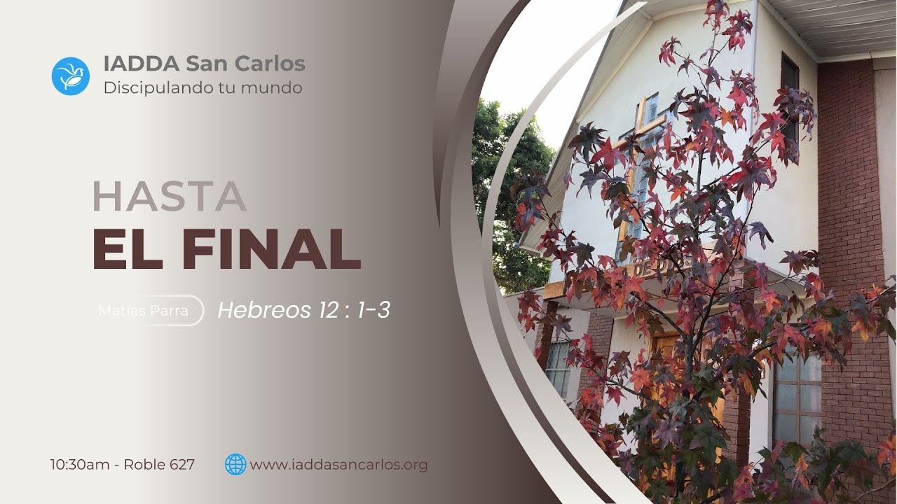 DOMINGO 04 de Enero 2026 - IADDA San Carlos