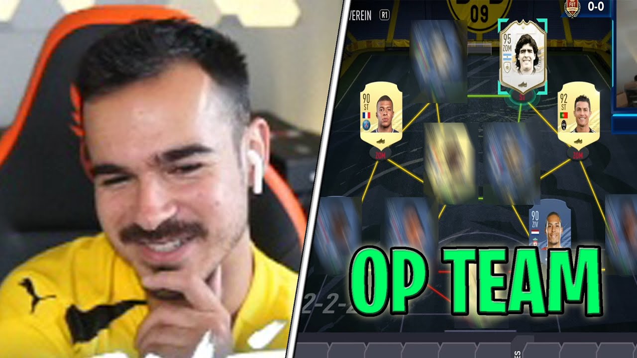 Erné BAUT ERSTES FIFA 21 TEAM mit MARADONA😱🔥