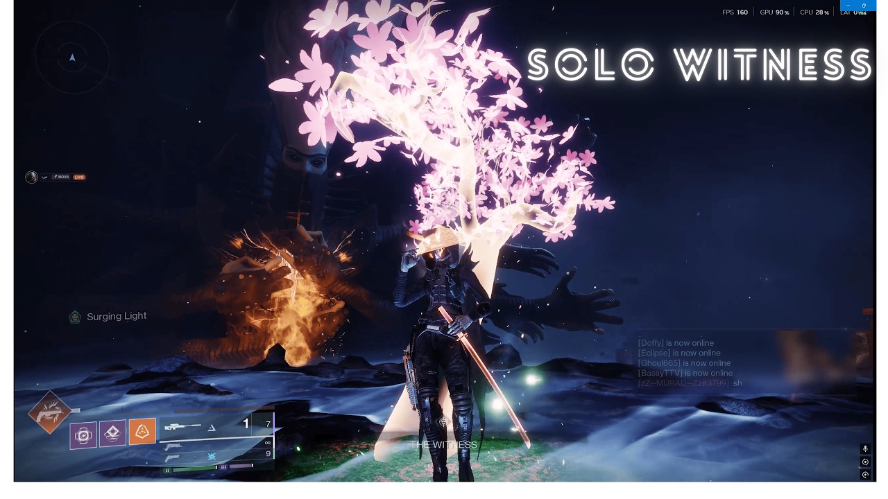 Solo Witness Prismatic Hunter | Destiny 2 Renegades (ft. coach Murad)