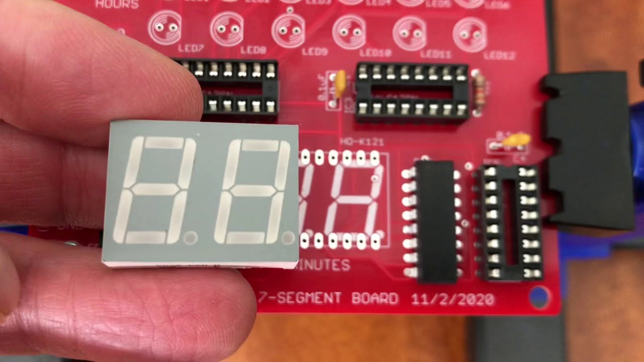 LED Display board soldering instructions