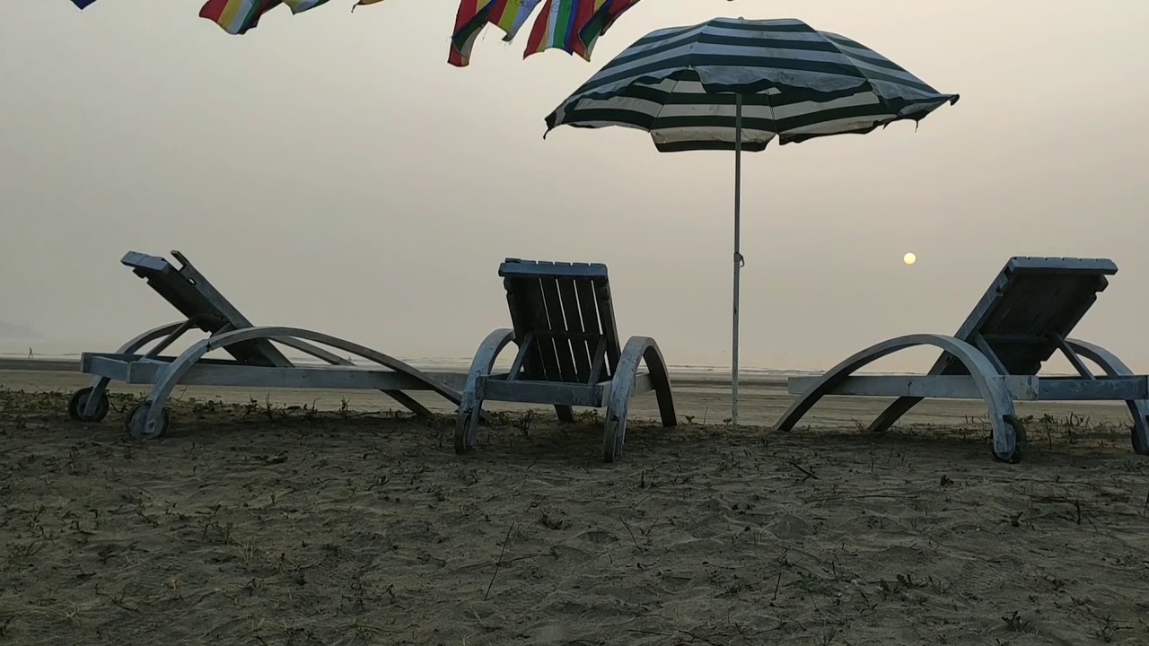 Beach camping at revdanda
