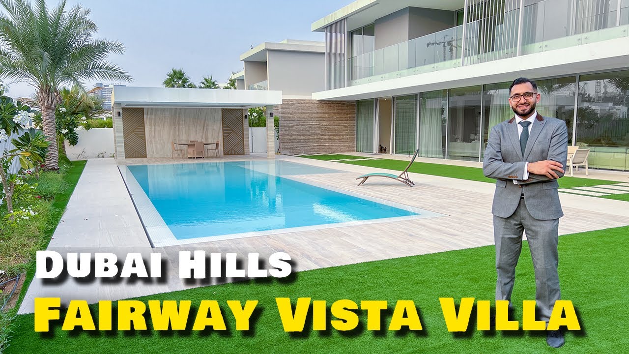 Роскошная вилла Fairway Vista Dubai Hills с 7 спальнями — построена компанией Emaar, тип B1