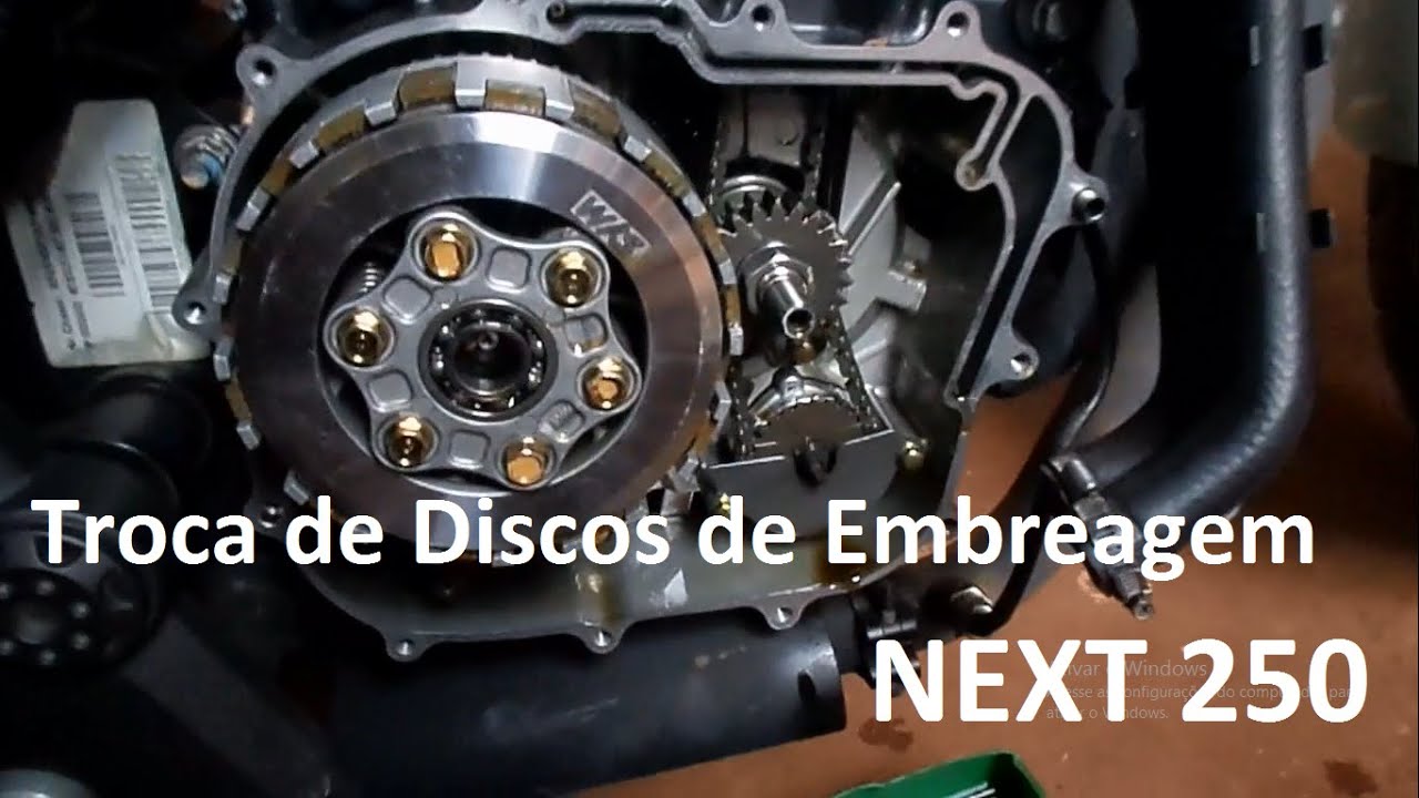 Trocando os Discos De Embreagem da Next 250