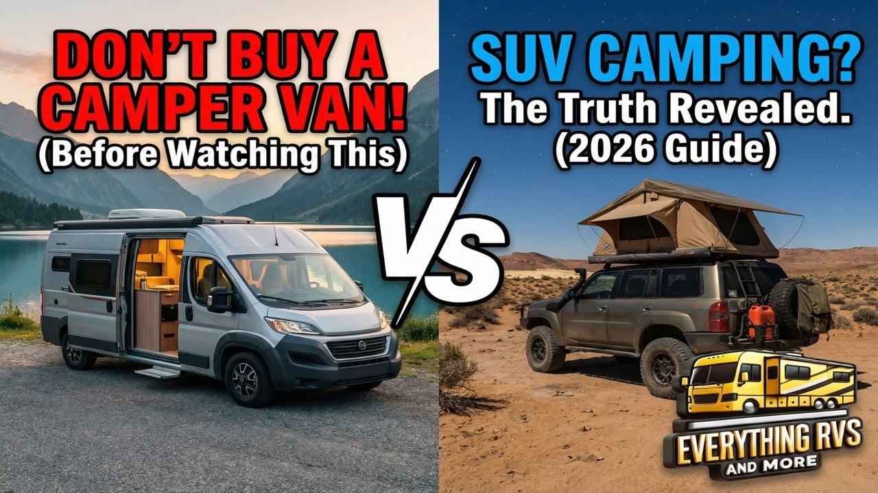 Camper Van vs SUV Camping (2026): What Beginners Get Wrong Before Buying