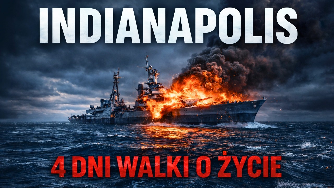 Katastrofa okrętu USS Indianapolis - Przetrwać wśród rekinów