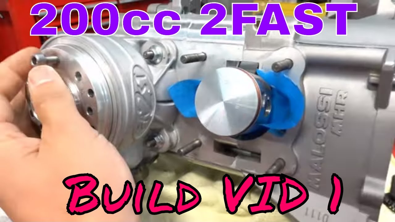 Видео сборки 200cc twin 2fast 1