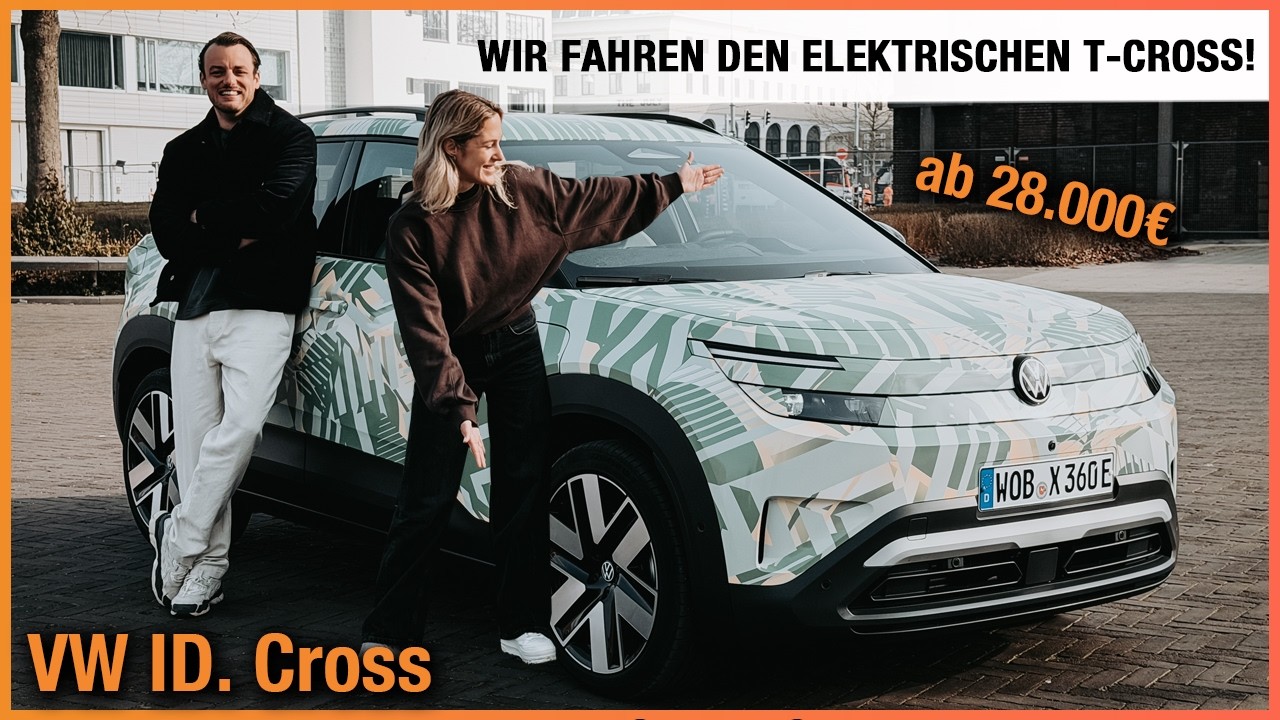VW ID. Cross im Test (2026) Wir fahren den elektrischen T-Cross ab 28.000€! Fahrbericht | Review