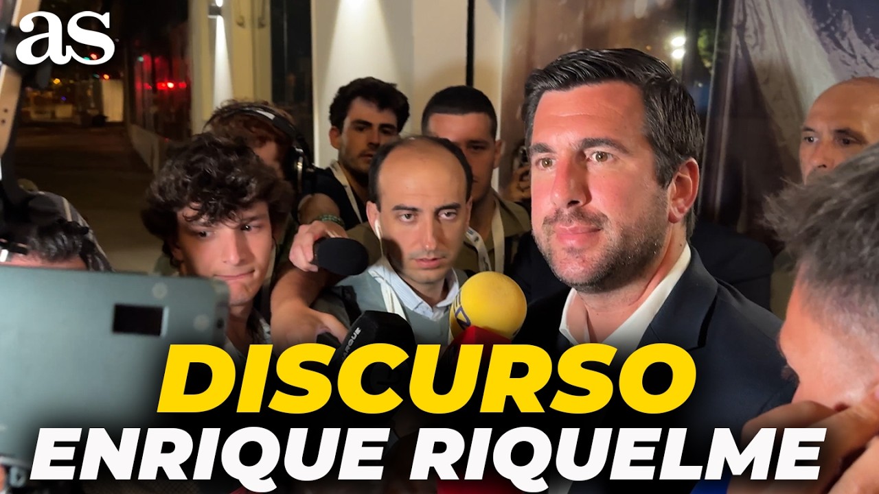 ENRIQUE RIQUELME, DISCURSO COMPLETO tras PERDER LAS ELECCIONES del REAL MADRID VS FLORENTINO P&Eacute;REZ