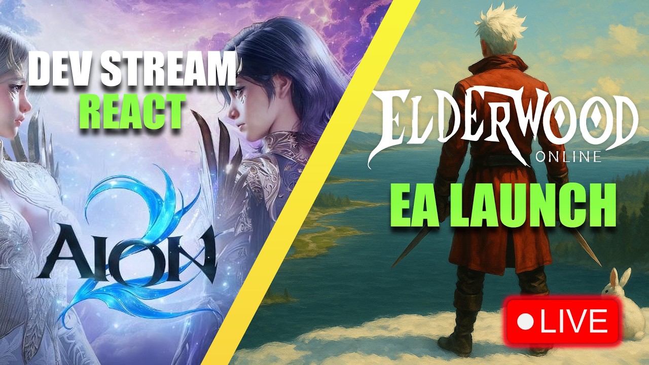 AION 2 GLOBAL DEVSTREAM REACT & RAIDS MAYBE ➡️ NEW RAGNAROK-LIKE MMO EA LAUNCH ELDERWOOD❗ !exitlag