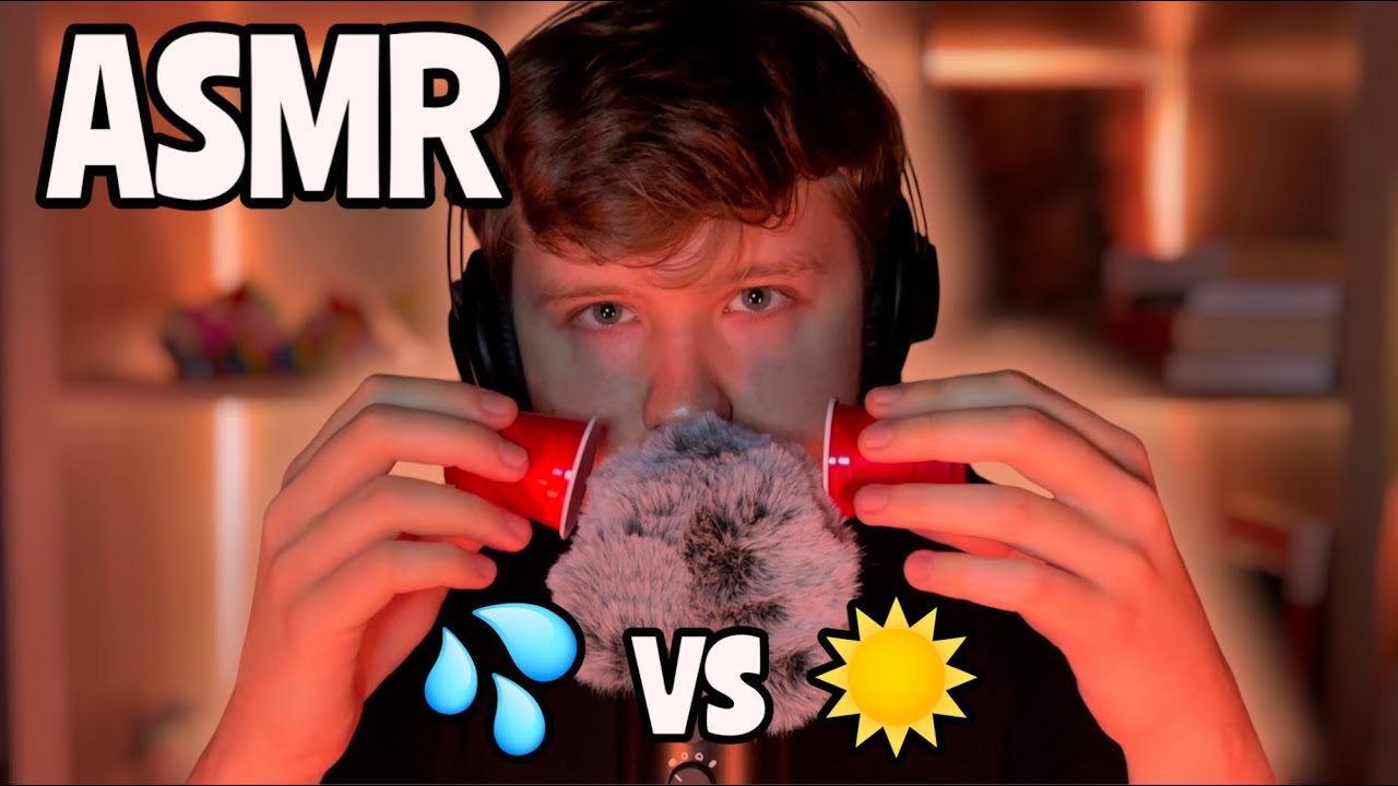 ASMR Dry VS Wet Mouth Sounds ♡ 30m of brain melting
