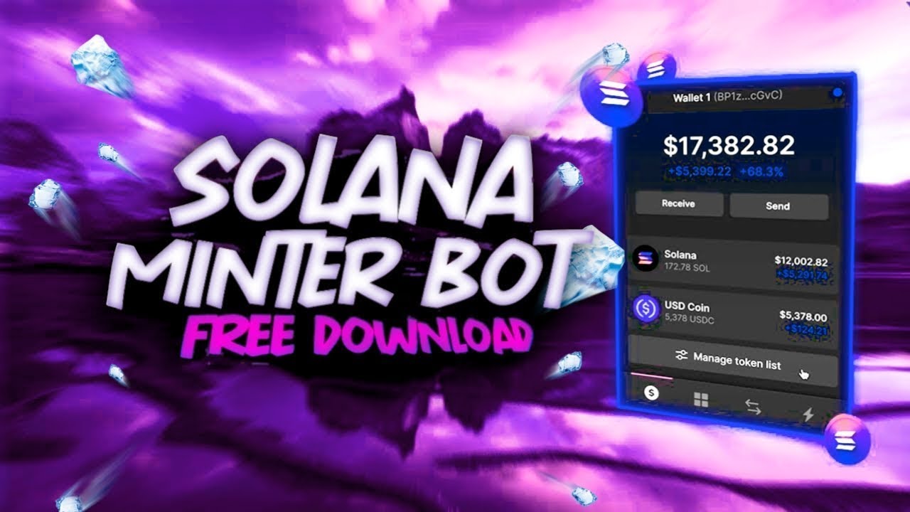 SOLANA NFT MINT BOT NEW UPDATE BOT AUTO FARM TUTORIAL
