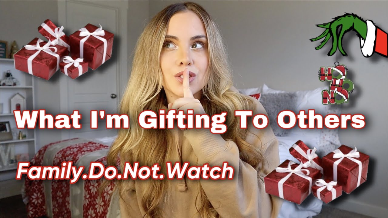 What I Got People For Christmas *SHHH* *VLOGMAS*