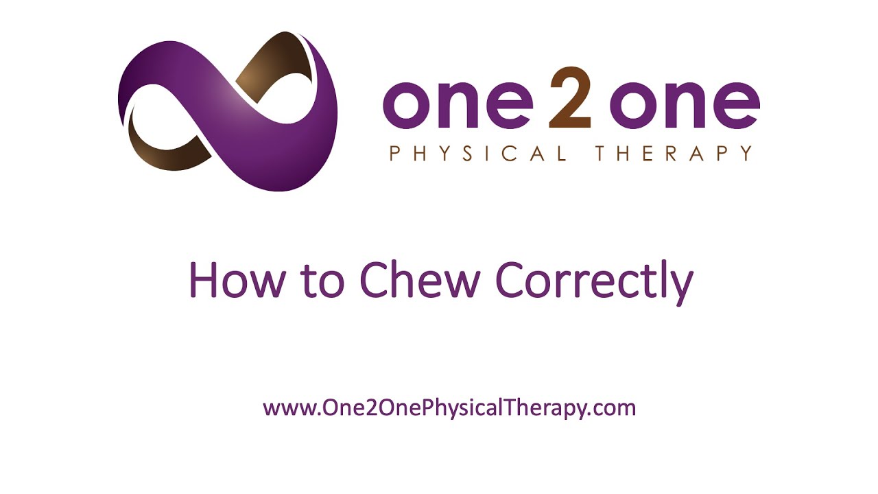How to Chew Correctly