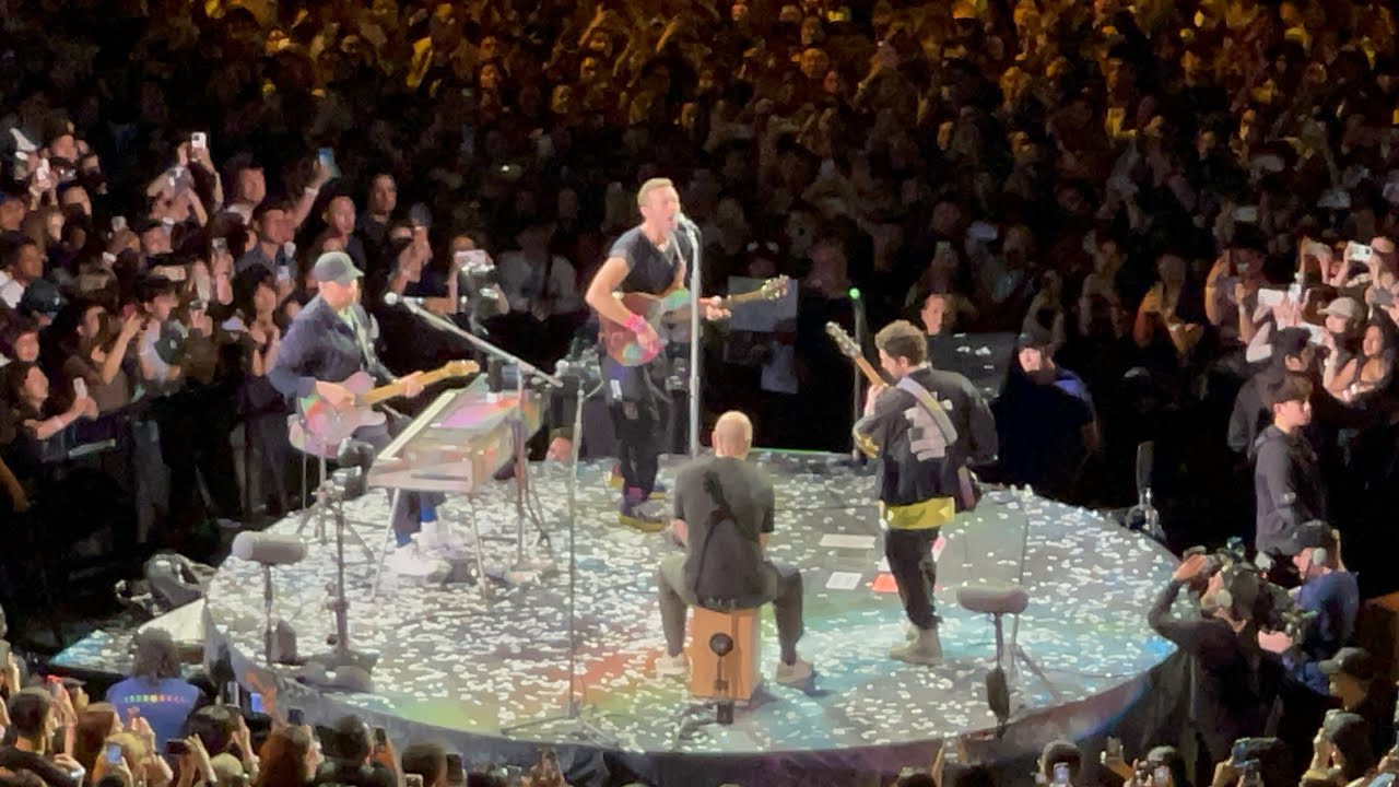11th April 2025 Coldplay concert in Hong Kong 🇭🇰!!!