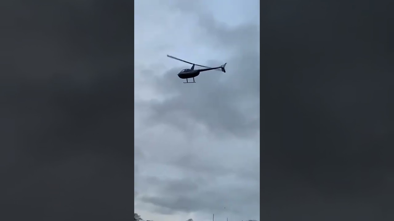 Robinson R44 crash! Want to buy the carcass?