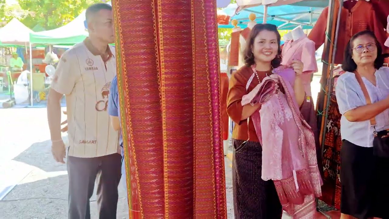 รีวิวผ้าไหมสุรินทร์ร้านดัง พิมทองผ้าไทยไหมสุรินทร์