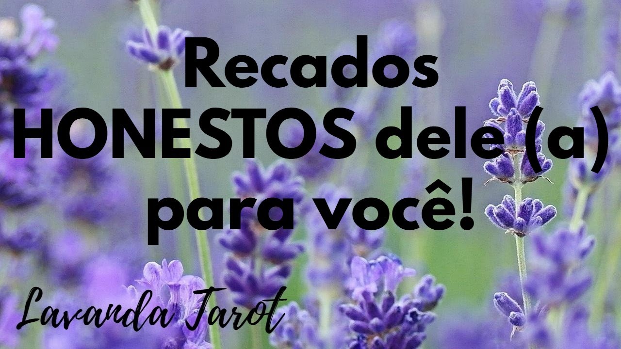 #tarot 💜🪻Recados HONESTOS dele (a) para você! 💜🪻
