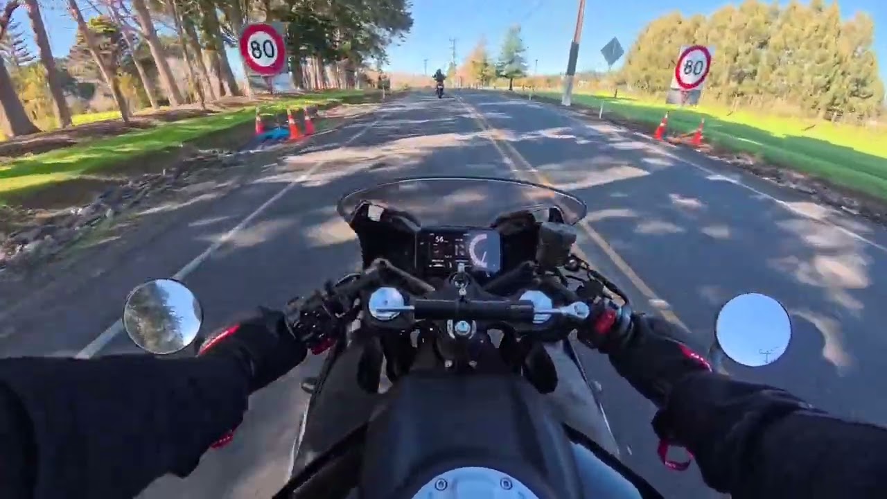 Botany to Kawakawa Bay Cfmoto 500sr Voom