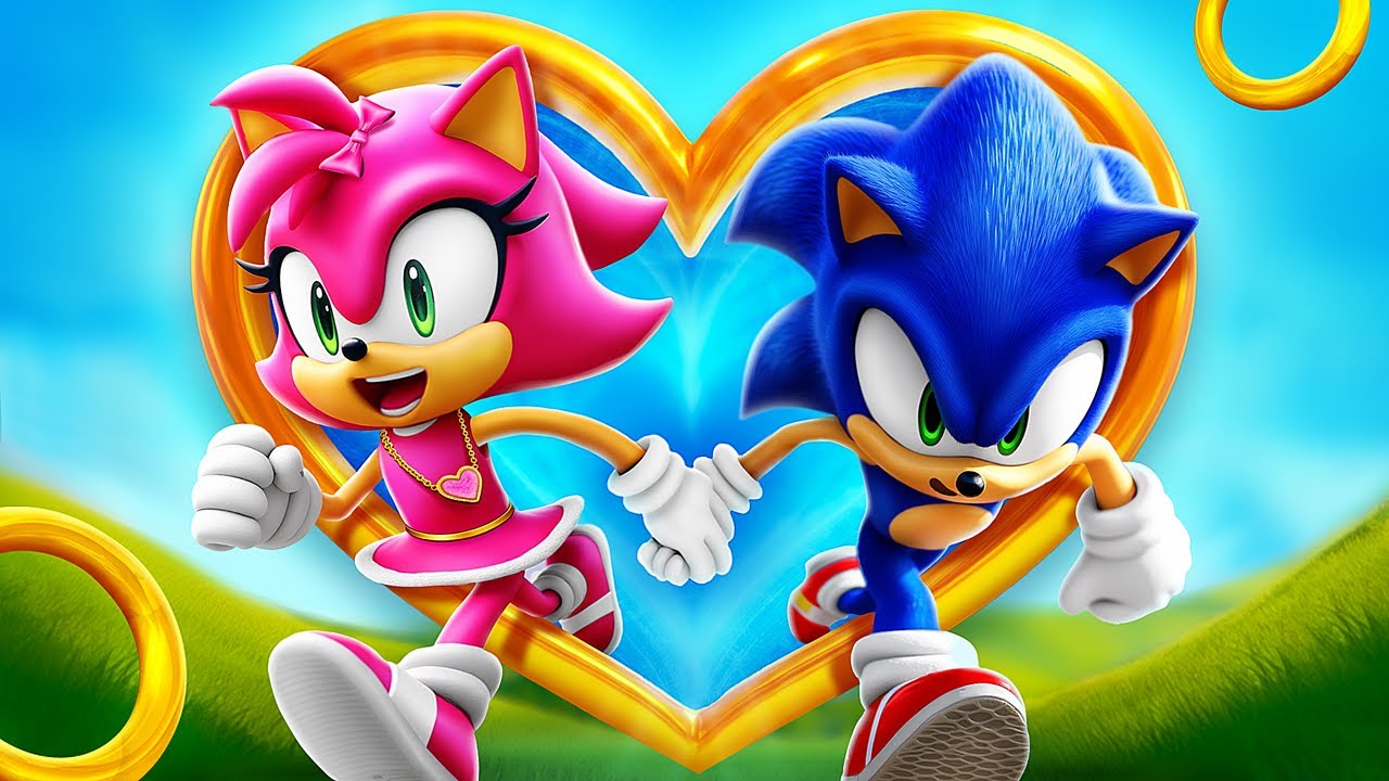 Sonic + Amy Rose = Liefde & Snelheid! Redding In Het Echt Begint