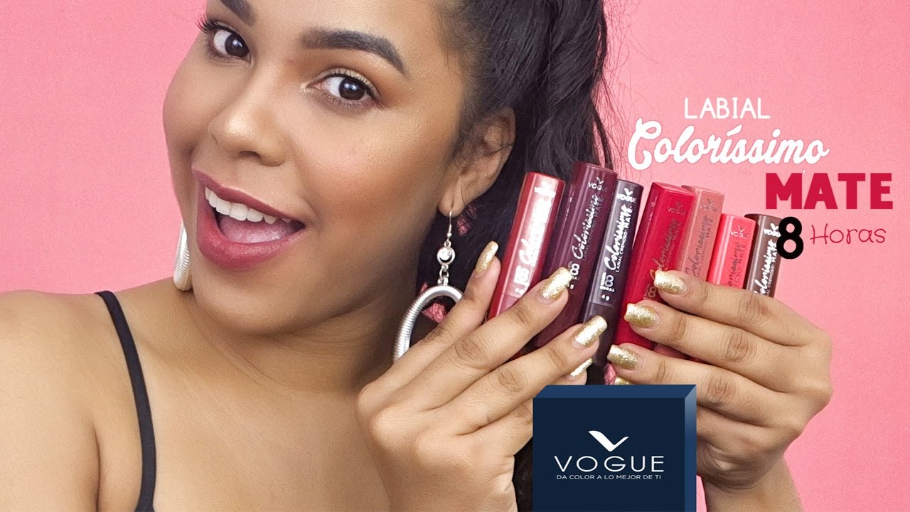 Labiales Colorissimo Cremoso Barra de VOGUE COSMETICOS / MATE SI PERO 8 HORAS NO