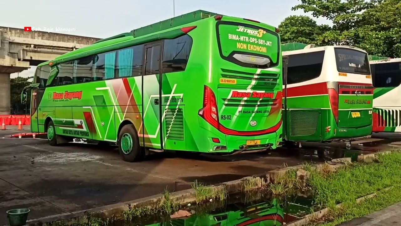 Bus rasa sayang jakarta-bima jarang di expos terminal pulo gebang