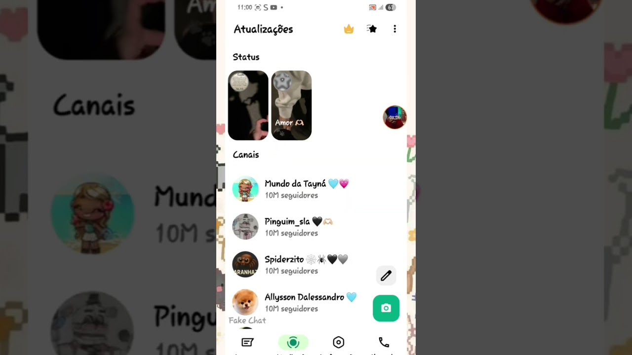 Fake chat: O falso roubou minha namorada 😤 #asmr #fakechat @marcioridao4303 