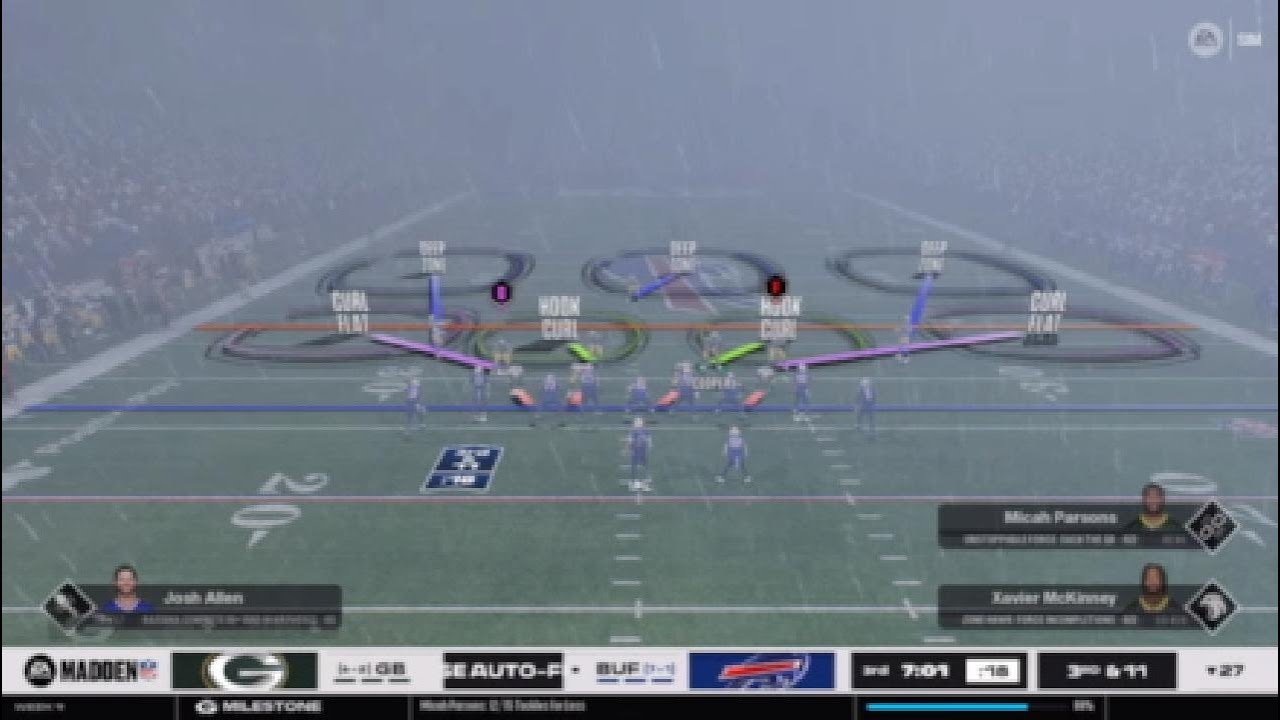 Madden 26 GreenBay Packers vs Bills