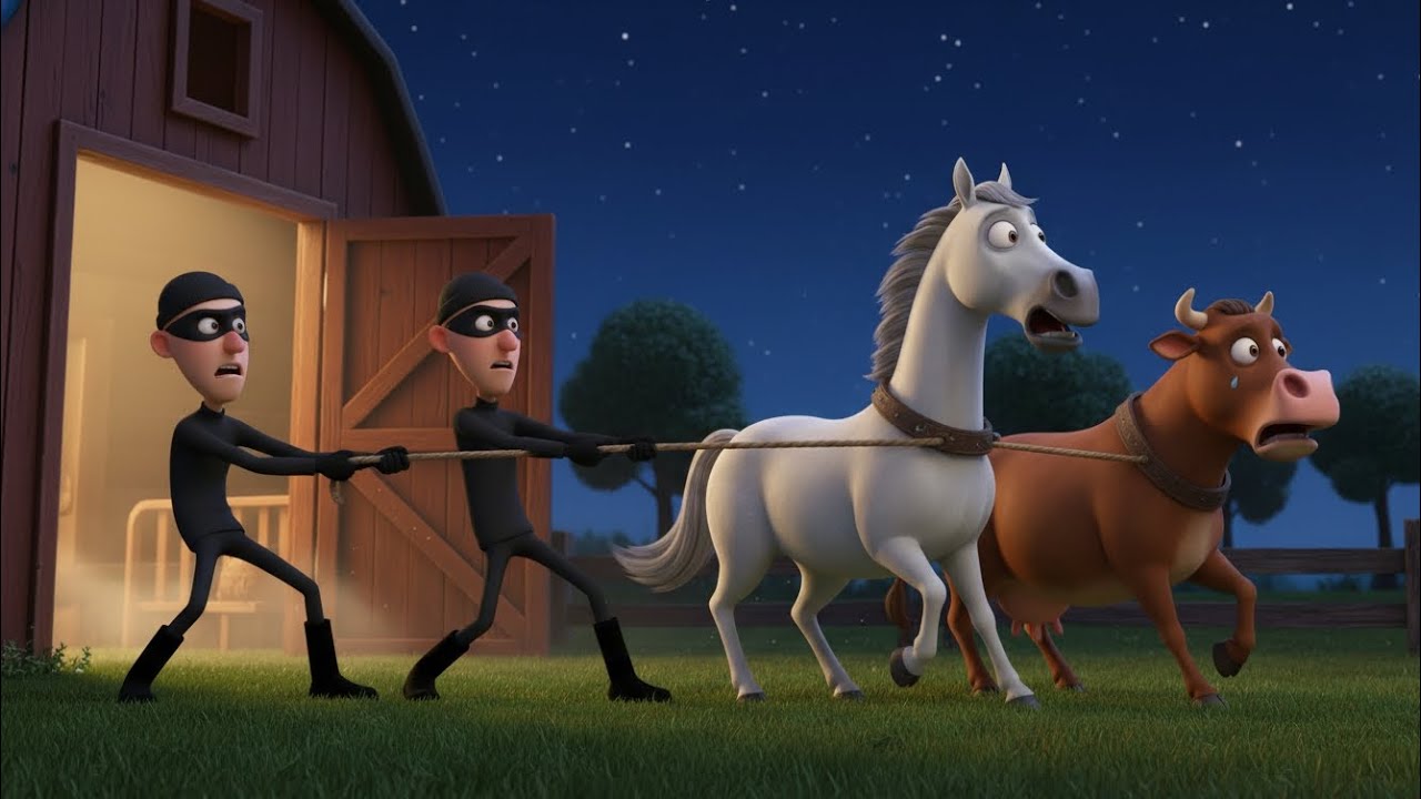 Old MacDonald Finds His Farm Empty 😱 | Part One | 3D Cartoon Animation