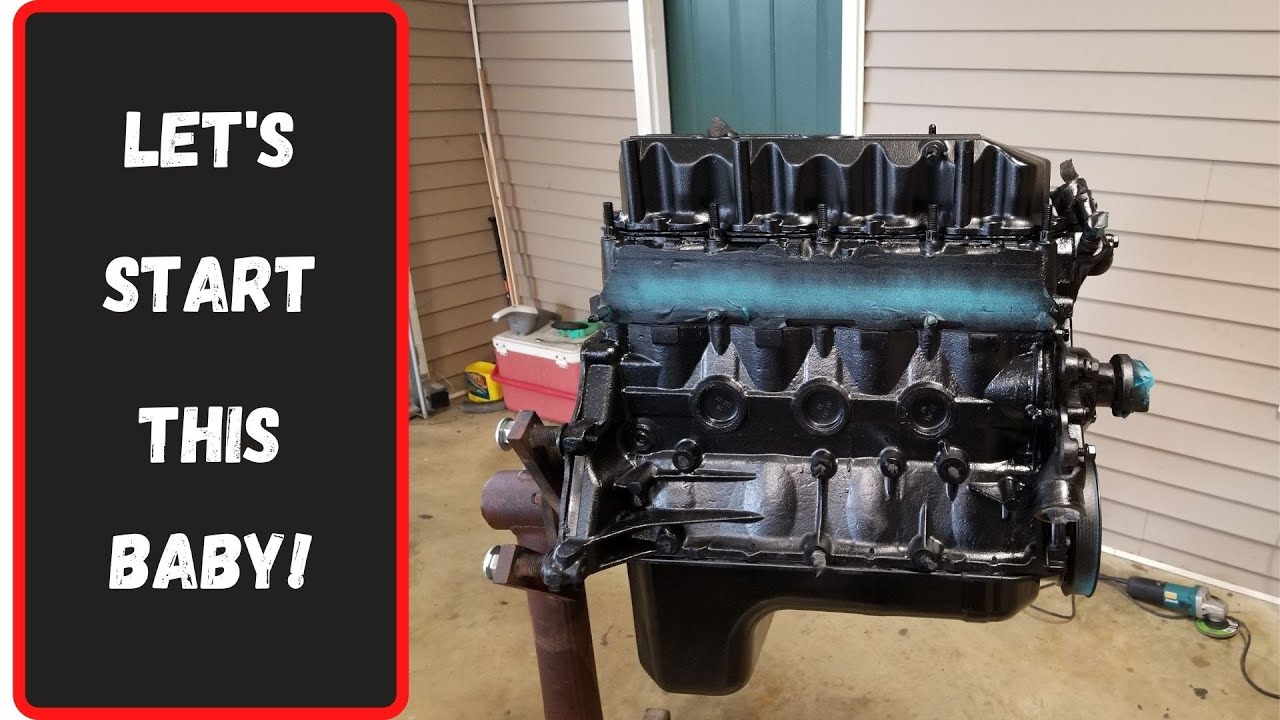 97 Jeep Wrangler 2.5 Engine rebuild Finished! Ep4