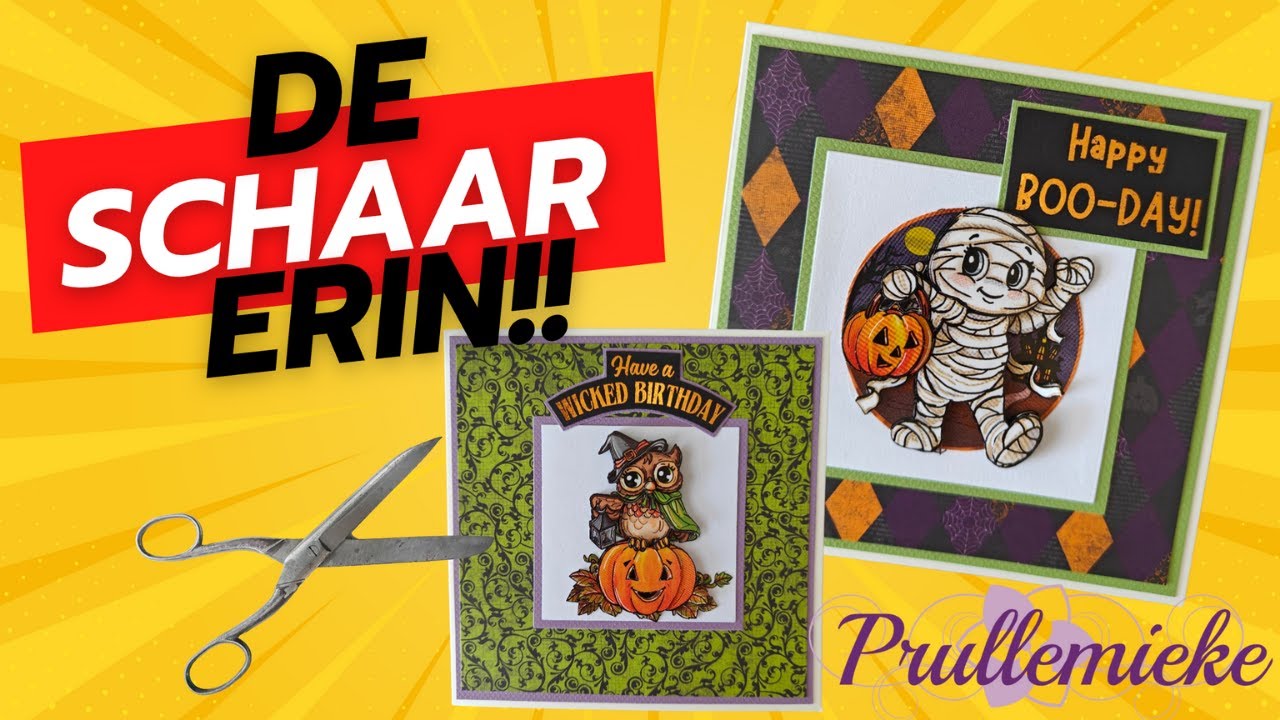 De schaar in die kleine paperpads!! - Méér dan 20 kaarten uit 1 paperpad 6x6 inch!
