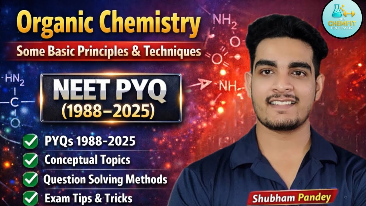 GOC NEET PYQs (1988&ndash;2025) | Organic Chemistry Basics