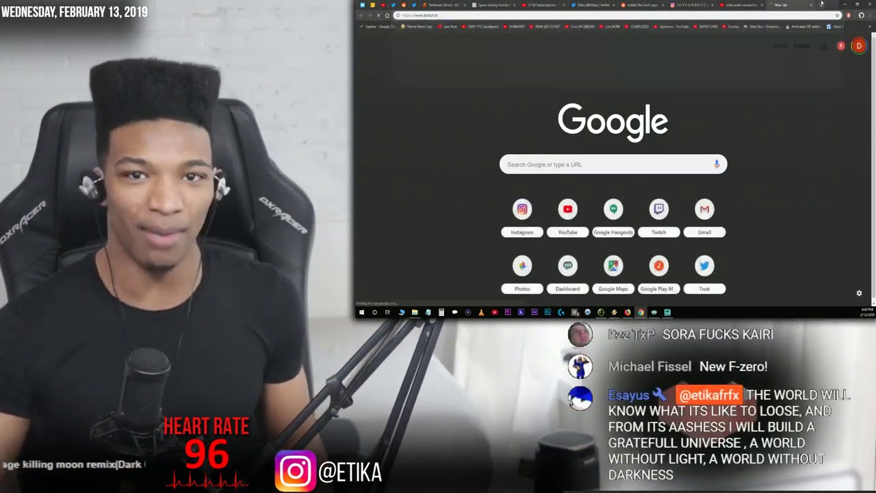 Etika Talks About His Twitch Channel Getting  Banned AGAIN [Highlights]