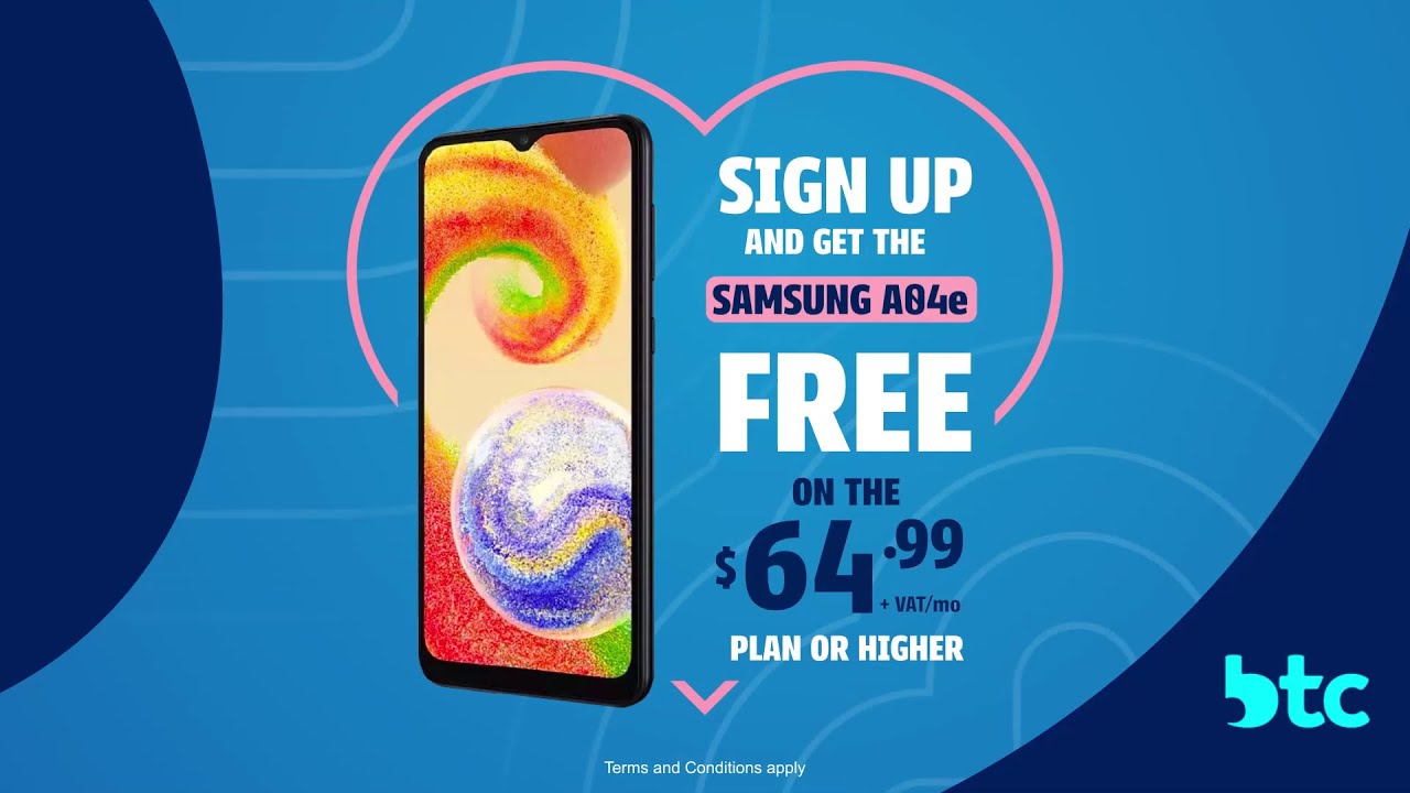 BTC &ndash; Free Samsung phone