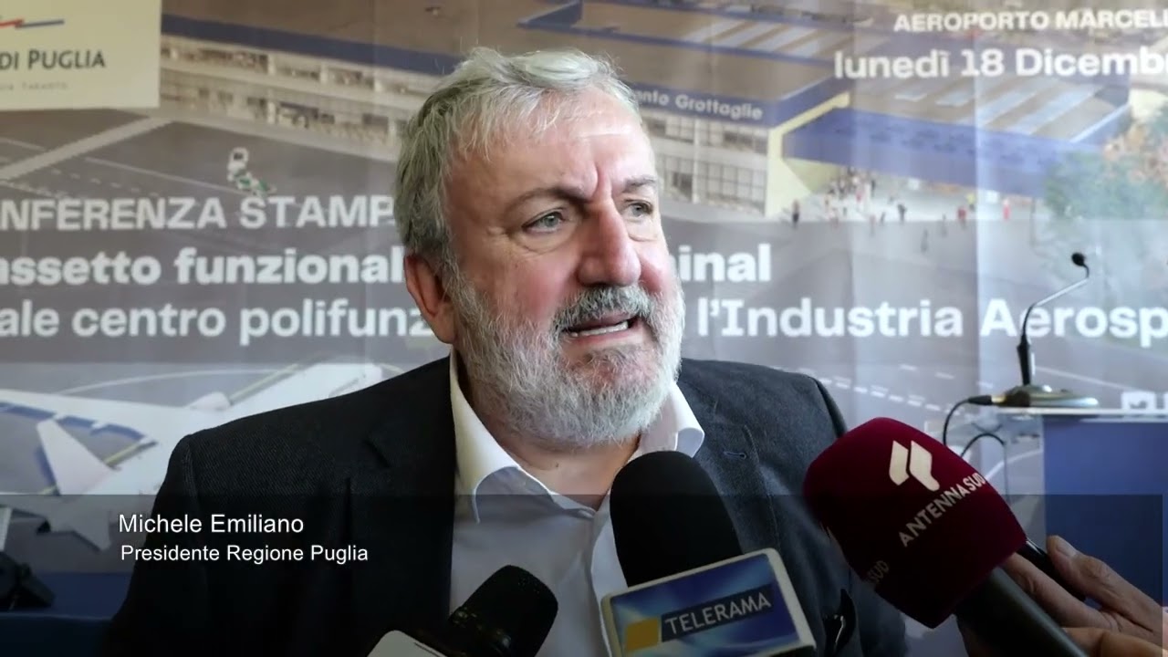 Grottaglie, presentati lavori che cambieranno volto all'aeroporto entro il 2025