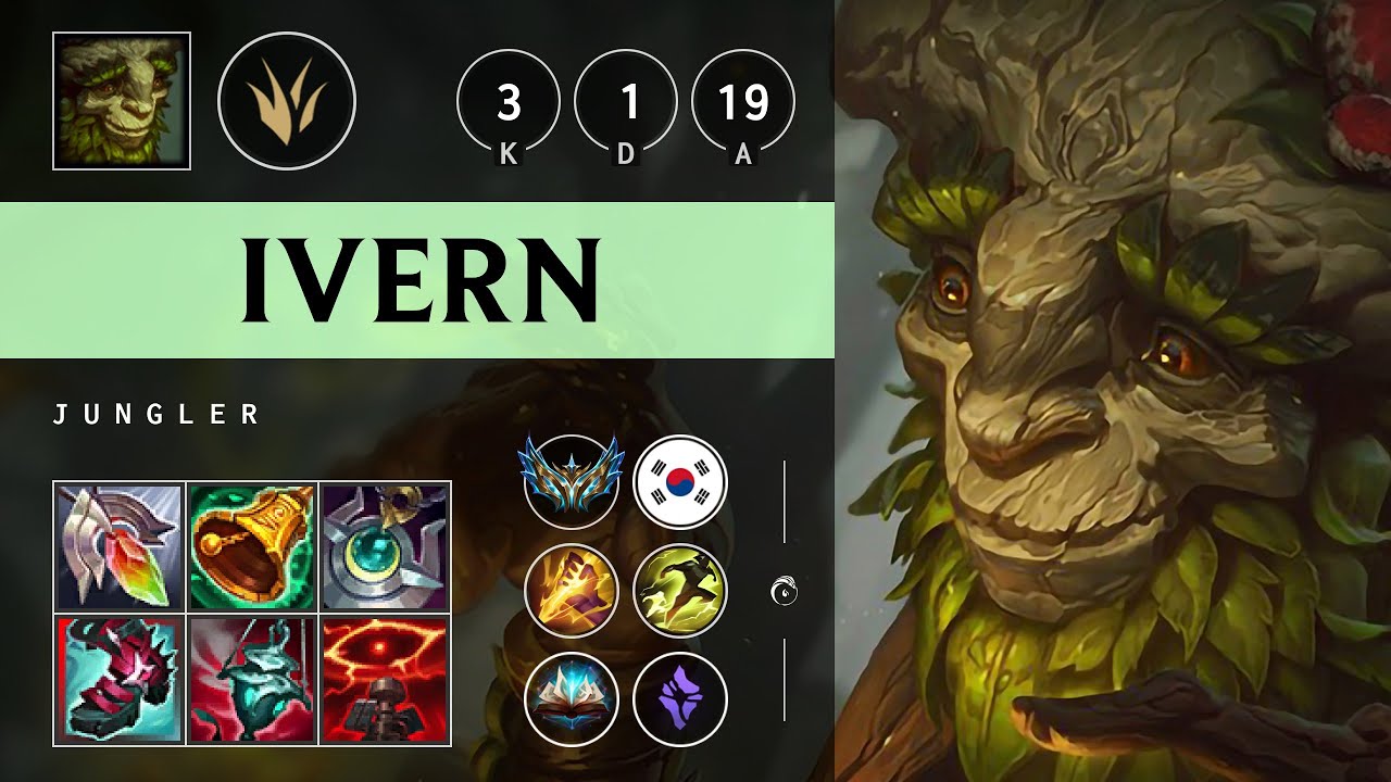 Ivern Jungle vs Trundle - KR Challenger Patch 25.13