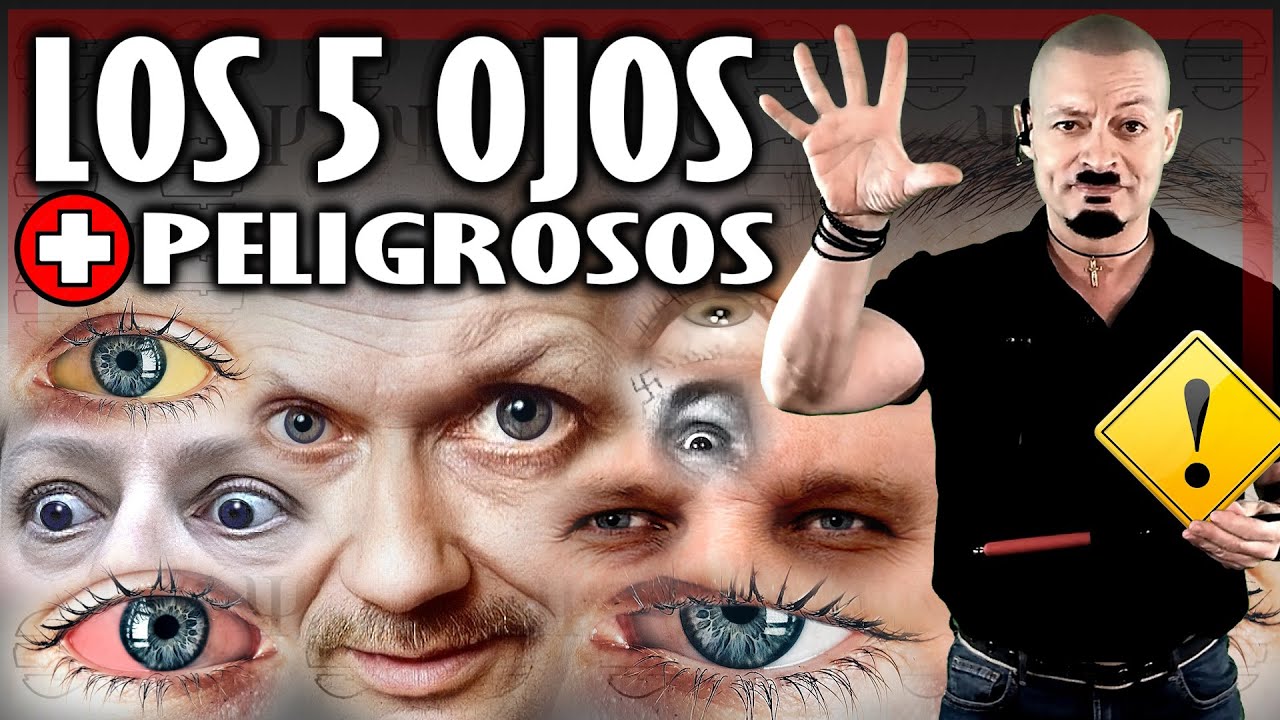 🆘 5 OJOS que DAN MIEDO - Criminología Facial 2024