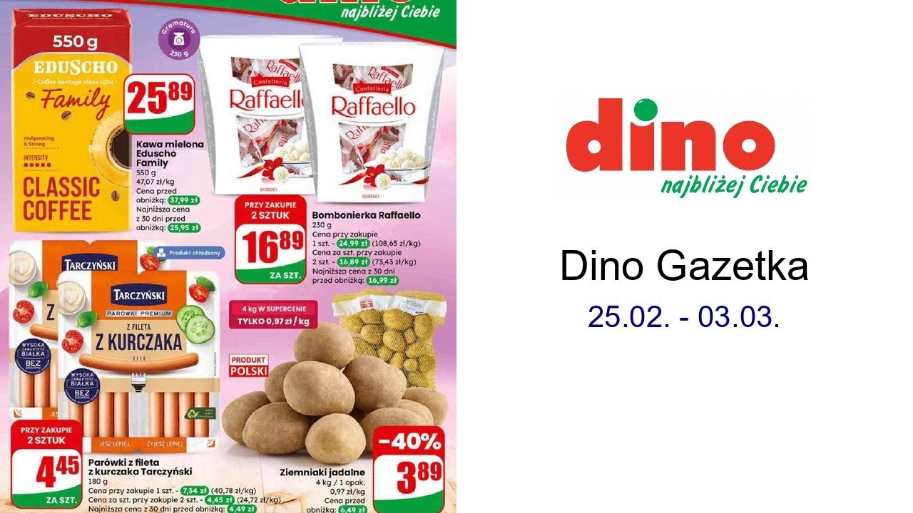 Dino Gazetka 25.02. - 03.03.