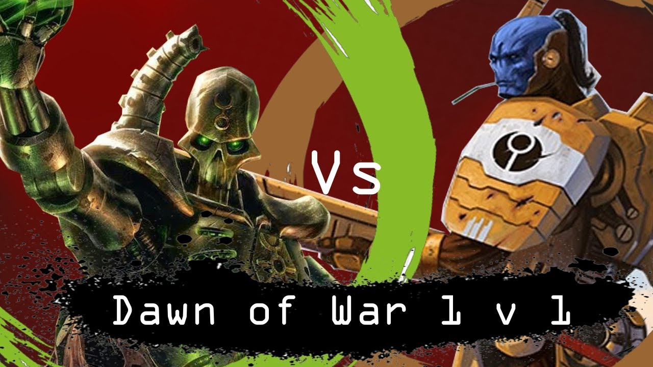 Dawn of War Soulstorm 1 v 1 Империя Тау (Эфириал) против Некронов (Алкиманд)
