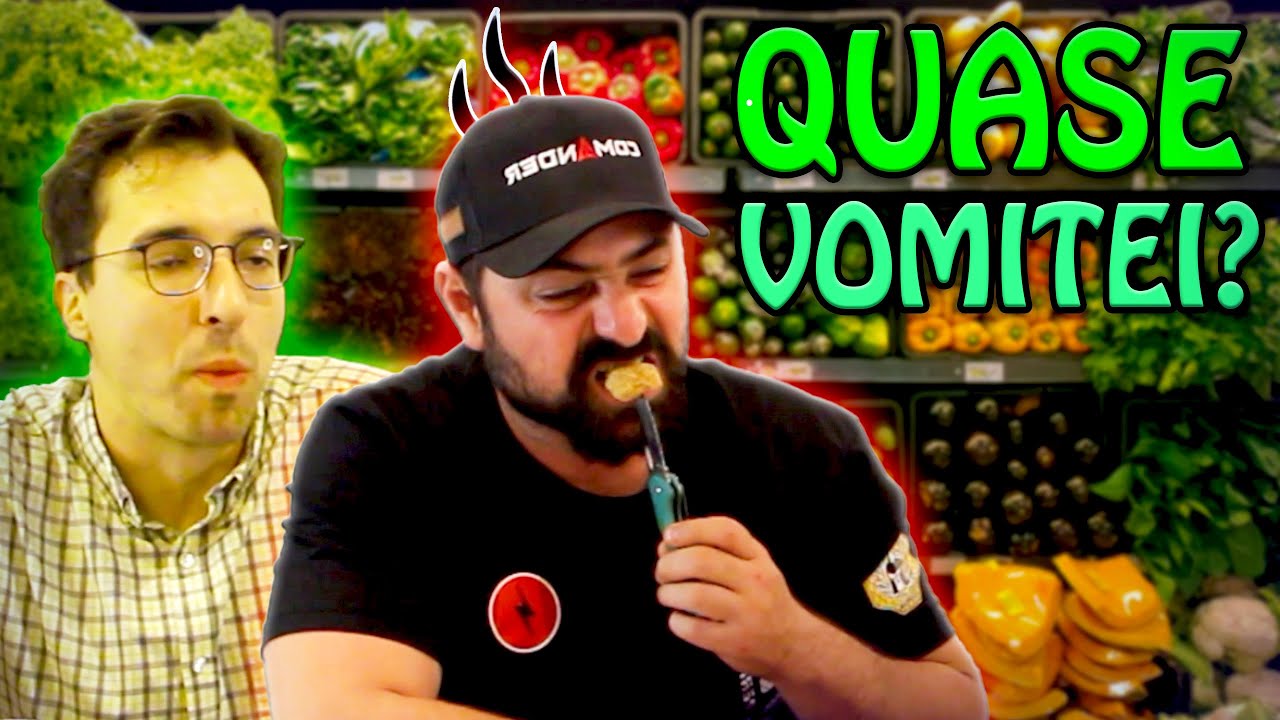 PROVANDO PRODUTOS VEGANOS!