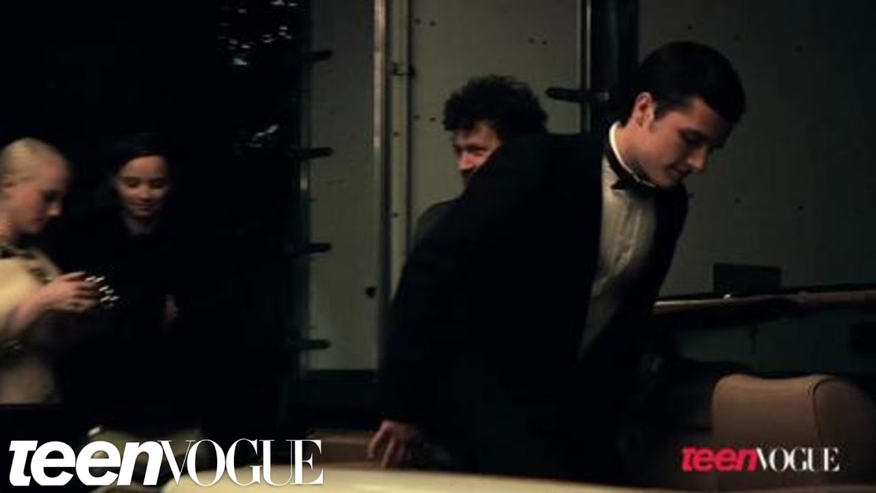 Go behind the scenes with Josh Hutcherson in Teen Vogue