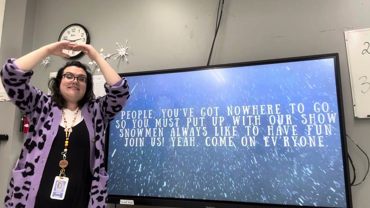 SNOW! Practice Video 