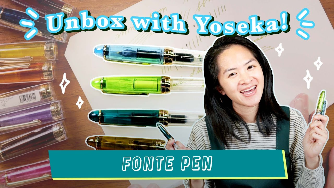 Unbox with Yoseka: Fonte Pens