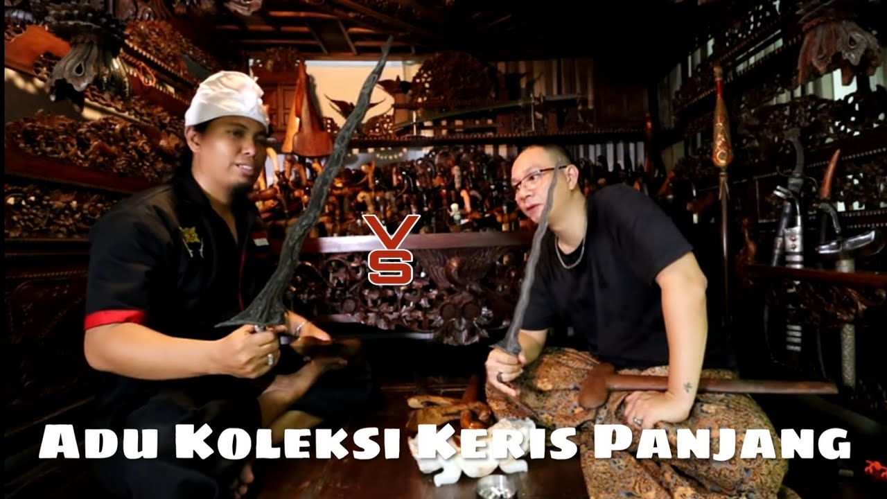 Adu Keris Corok Arie Wisanggeni VS Keris Panjang Ethnic Indonesia. keris terpanjang milik siapa?