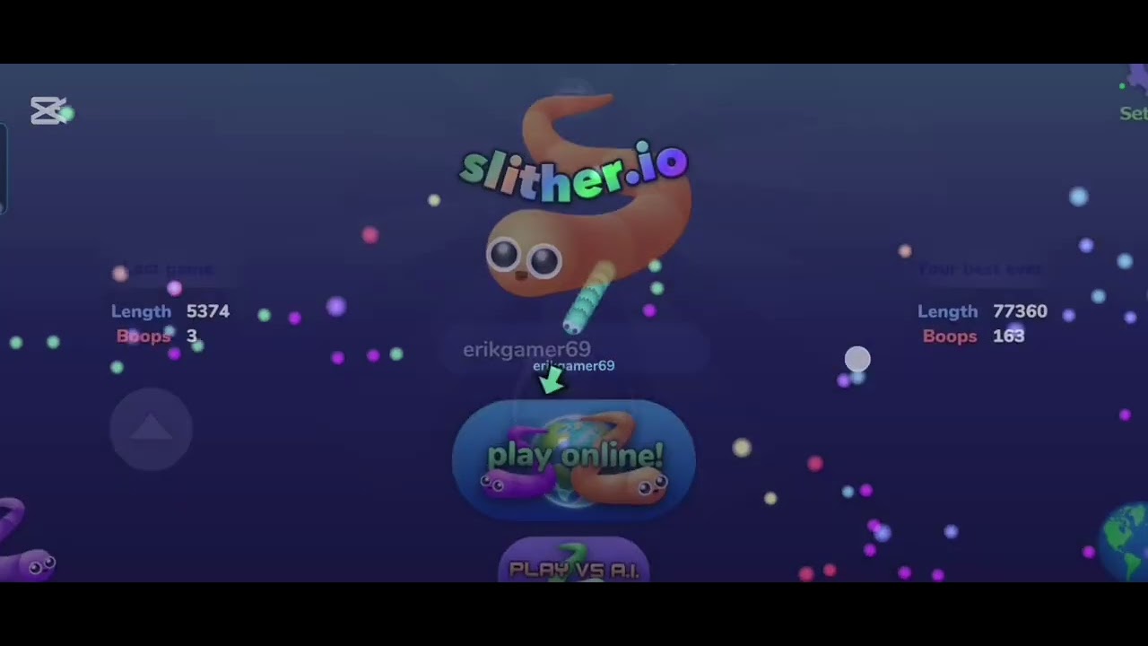 Playing slither.io part 22 reversed