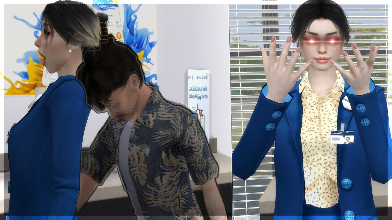 Boy To Girl | TGTF Body Transformation And Possession Story | Sims 4